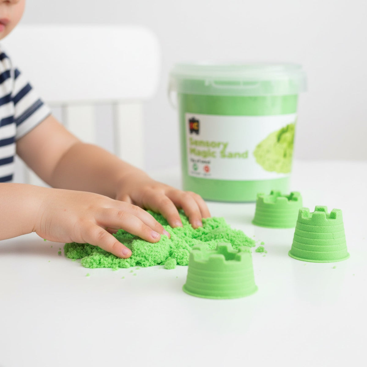 Sensory Magic Sand 1kg Green