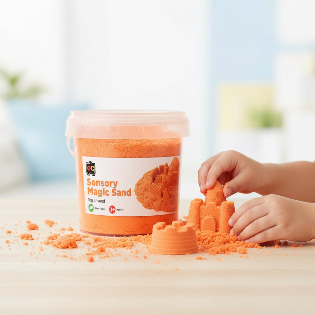 Sensory Magic Sand 1kg Orange