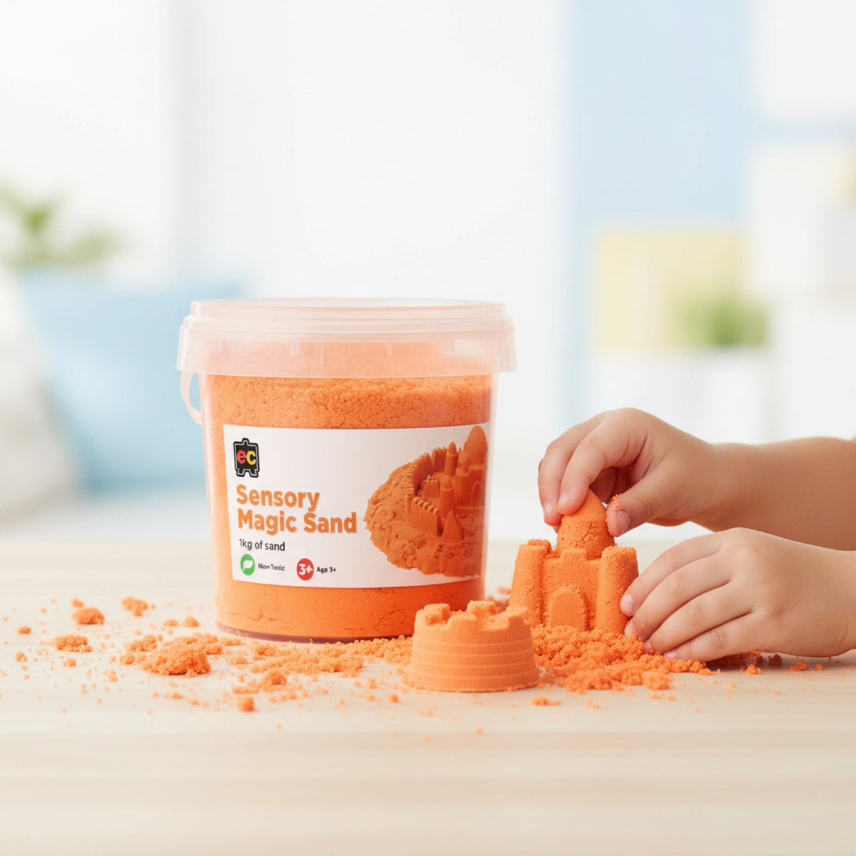 Sensory Magic Sand 1kg Orange