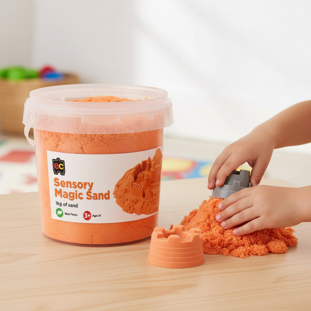 Sensory Magic Sand 1kg Orange