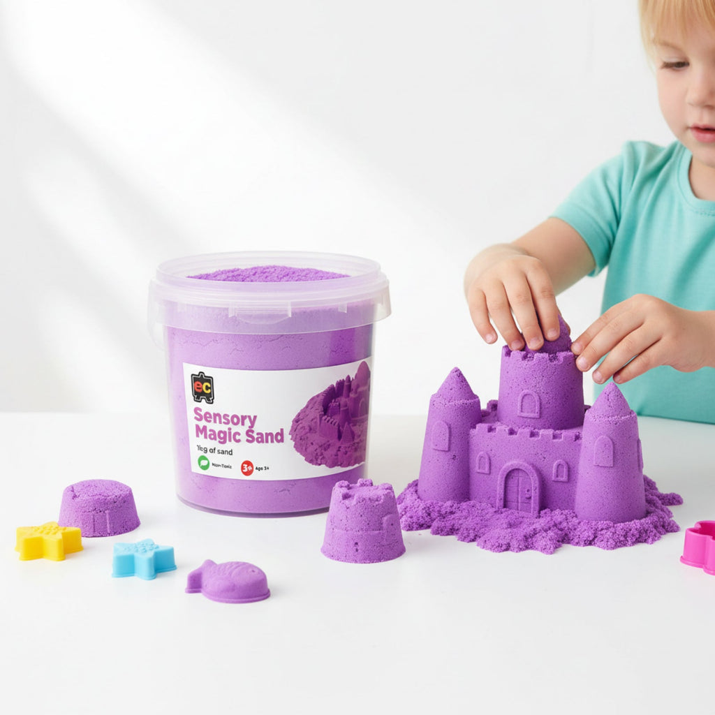 Sensory Magic Sand 1kg Purple