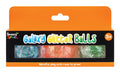 Sensory Sprouts Galaxy Glitter Ball Stretch Fidget Orange