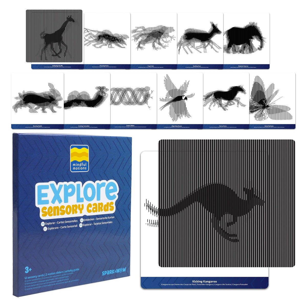 Mindful Motions Sensory Cards Explore