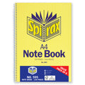 Spirax 595 Notebook A4 120 Page Side Opening Pack of 8