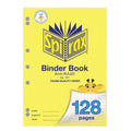 Spirax 127 Binder Book A4 128 Page 8mm Ruled