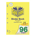 Spirax 121 Binder Book A4 96 Page 8mm Ruled