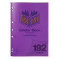 Spirax P128 Binder Book A4 192 Page 8mm Ruled