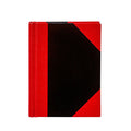 Spirax Black and Red Casebound Notebook A5