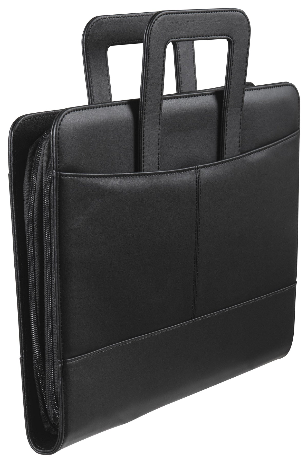 Spirax Executive Zippered Compendium With Handles A4 Black