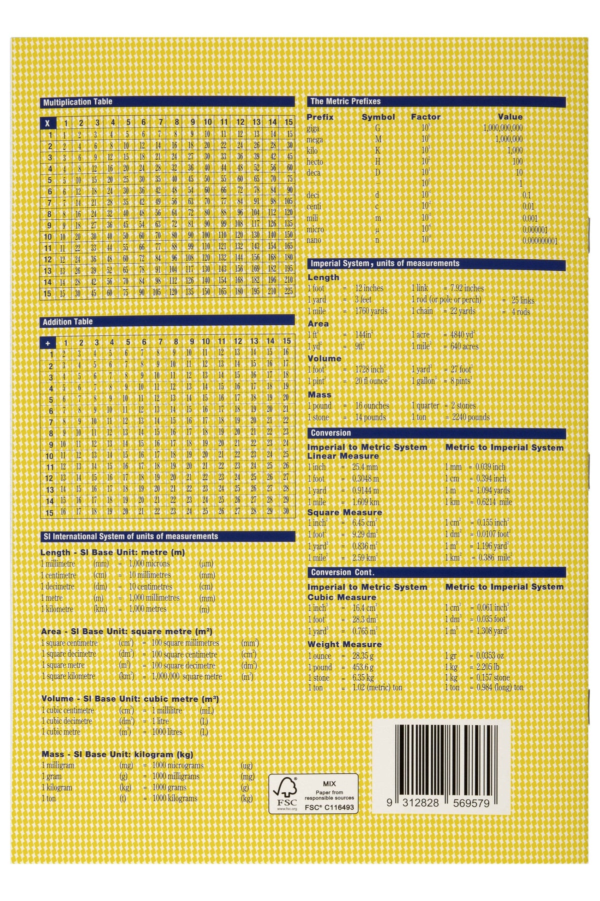 Spirax Exercise Book A4 64 Page 9mm Dotted Thirds Pack of 10