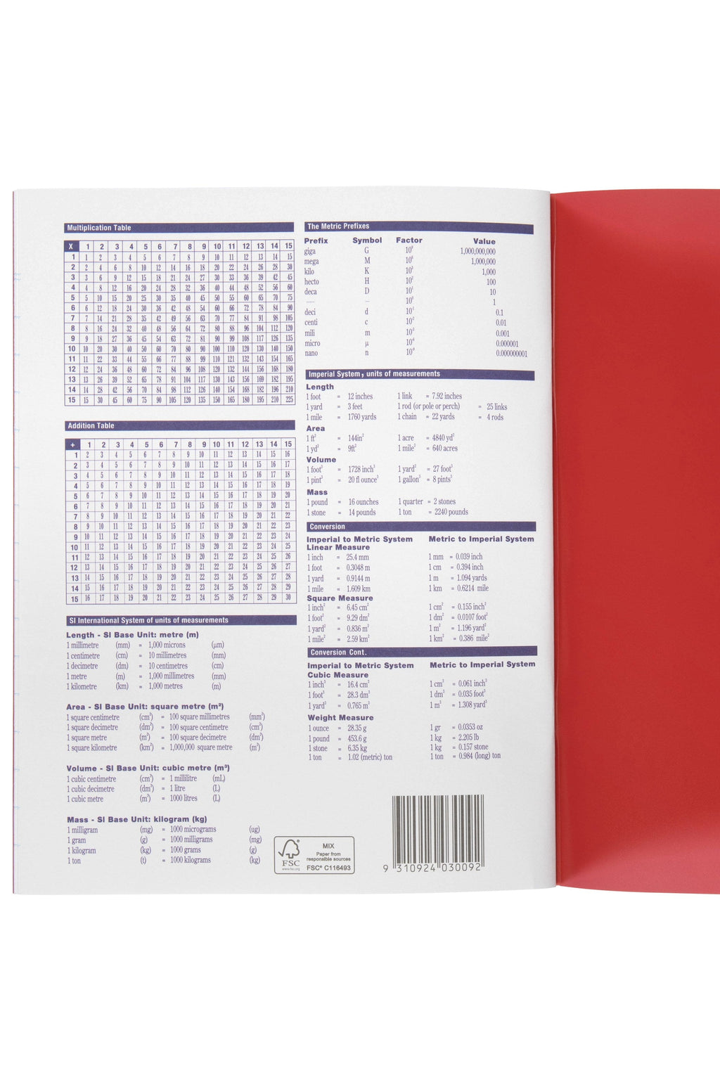Spirax Exercise Book A5 48 Pages 12mm Ruled Box of 20