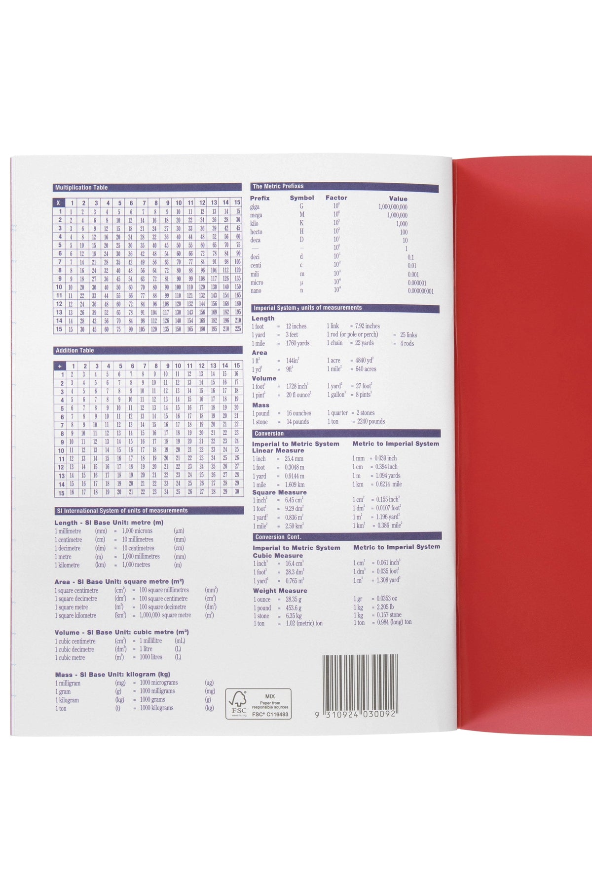 Spirax Exercise Book A5 48 Pages 12mm Ruled Box of 20