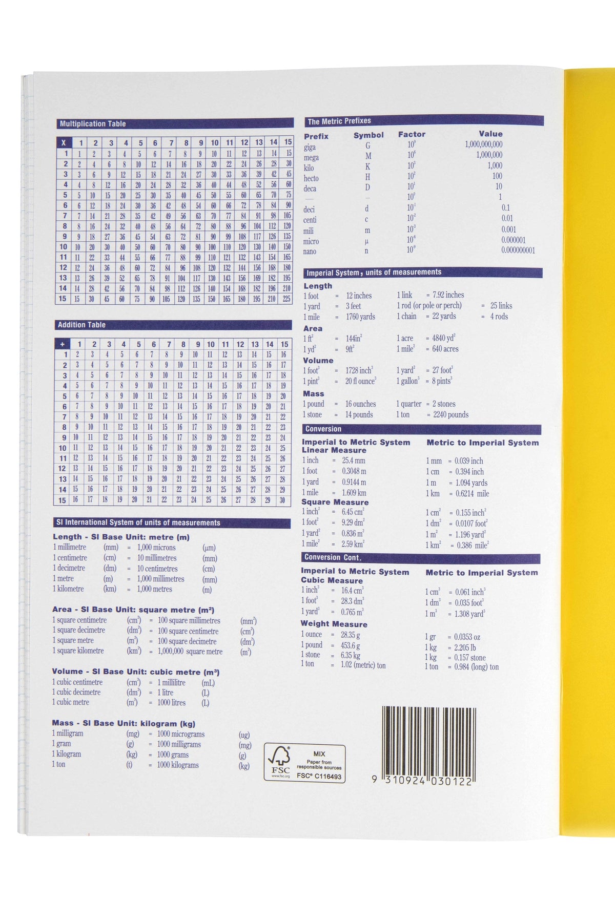 Spirax Exercise Book A4 64 Pages 9mm Dotted Thirds Box of 10