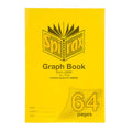 Spirax Graph Book A4 64 Pages 8mm Grid