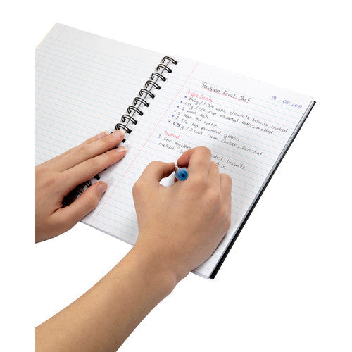 Spirax Hardcover Notebook 225x175mm 200 Pages Black