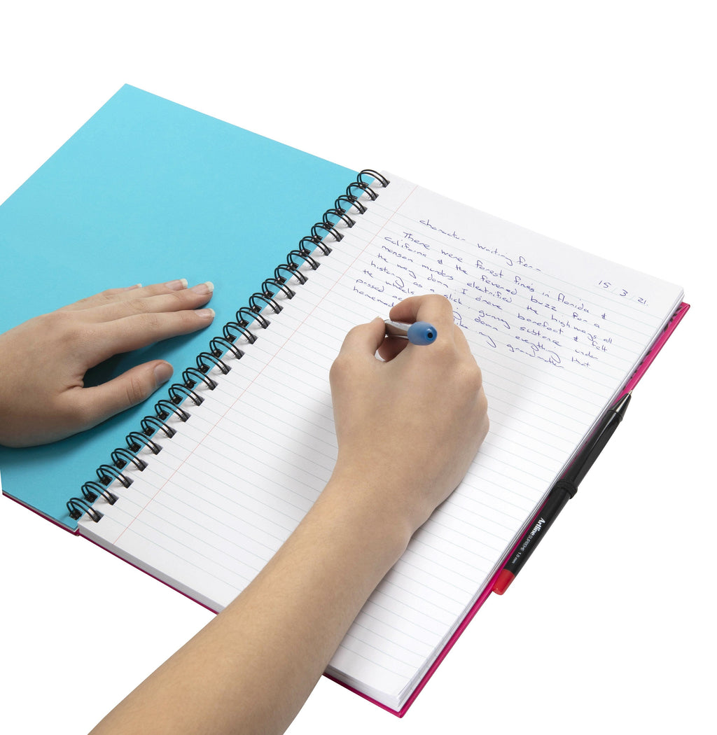 Spirax Kode Hardcover Notebook A4 160 Page Assorted Box of 5