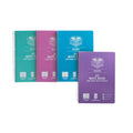 Spirax Kode Metallic Notebook A5 200 Page Assorted Box of 15