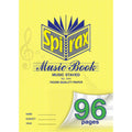 Spirax Music Staved Book A4 96 Pages
