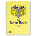Spirax 595 Notebook A4 120 Page Side Opening SRT Pack of 10