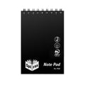 Spirax Polypropylene Notebook Top Opening 112 x 77mm 96 Pages Black