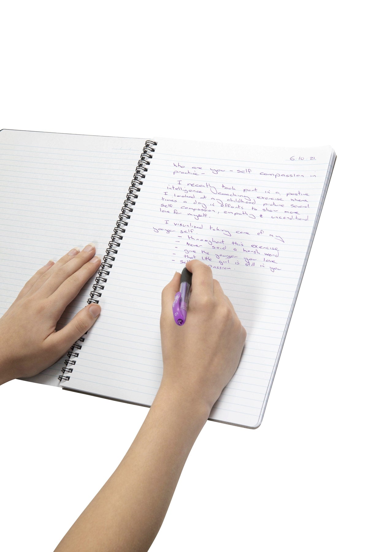 Spirax Polypropylene Notebook Side Opening A4 120 Pages Black