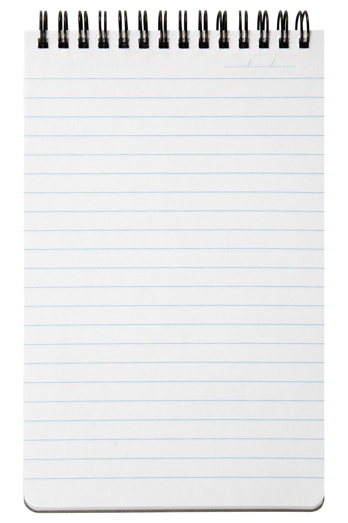 Spirax Polypropylene Reporters Notebook Top Opening 200 x 127mm 200 Pages Black