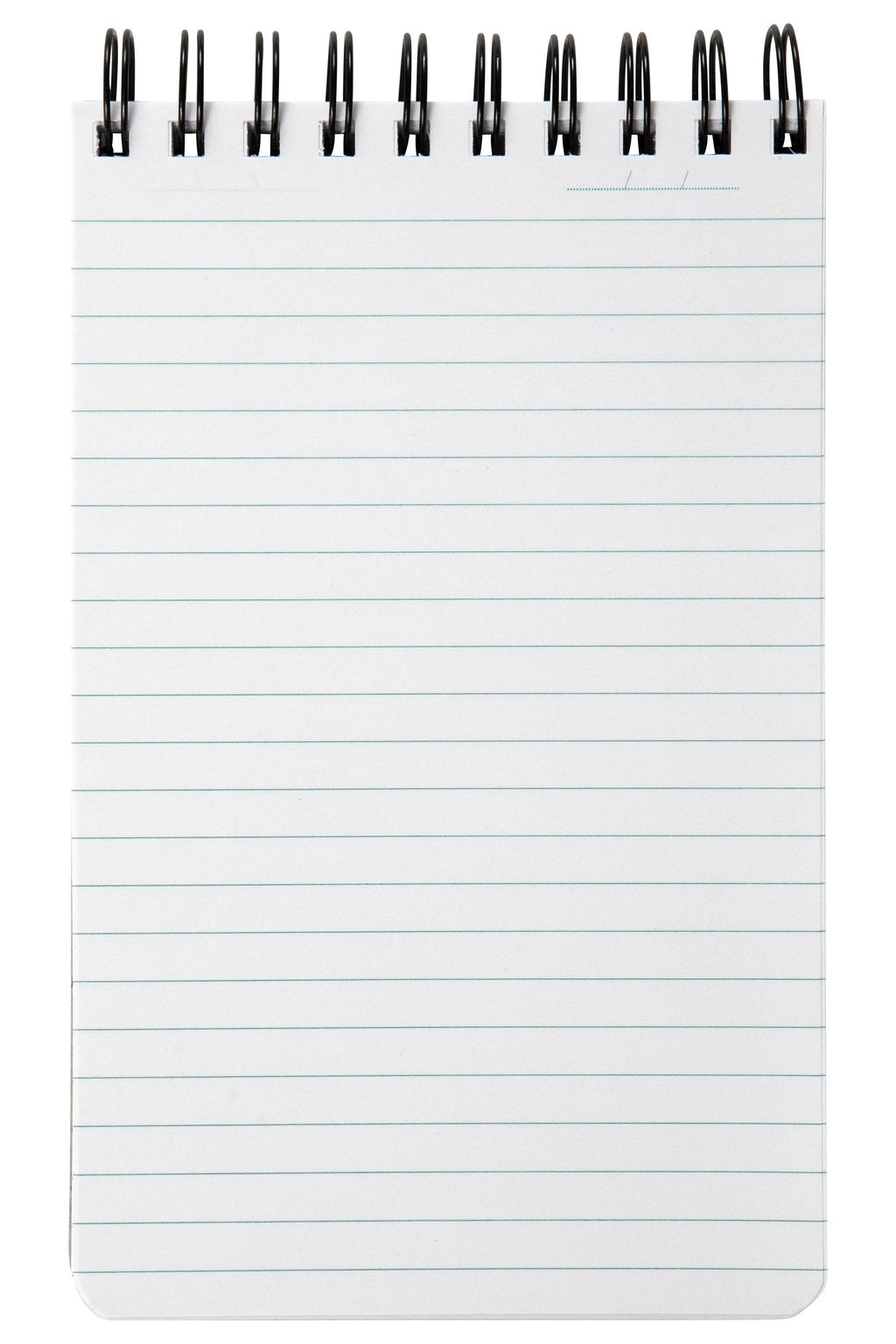 Spirax Polypropylene Reporters Notebook Top Opening 200 x 127mm 300 Pages Black