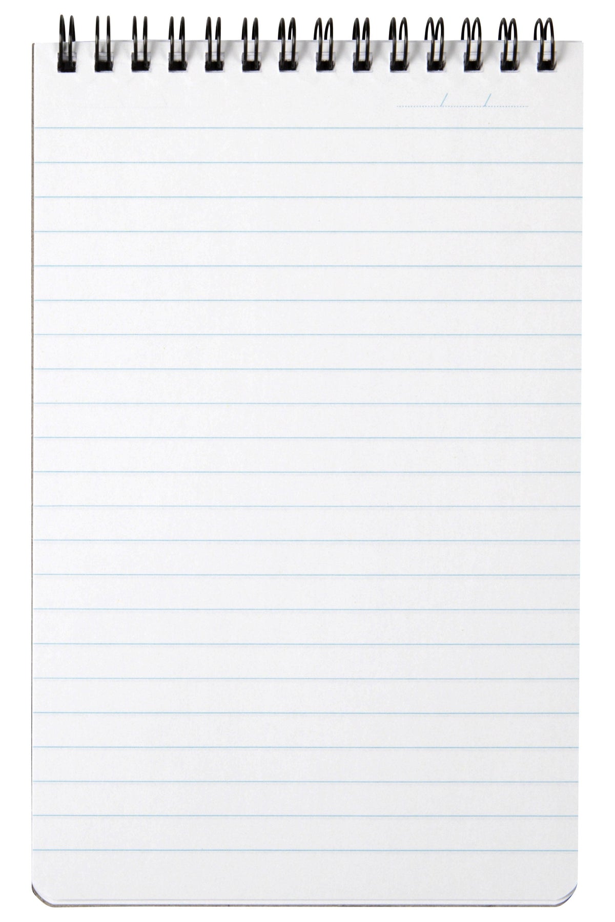 Spirax Polypropylene Reporters Notebook Top Opening 200 x 127mm 100 Pages Black