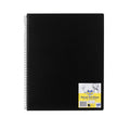 Spirax Visual Art Diary 11 x 14 Inch Portrait 120 Pages Black