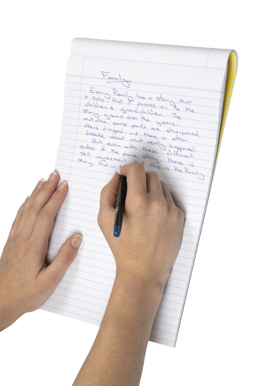 Spirax Writing Pad A4 100 Pages Ruled White
