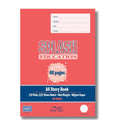 Splash Education Story Book A4 48 Page One Third Plain Two Thirds 12mm Solid Ruled with Red Margin