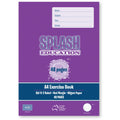 The Note Group Splash Exercise Book A4 48 Page QLD Year 2 Ruled Board Cover