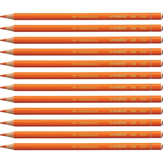 Stabilo All Pencil Orange Box of 12