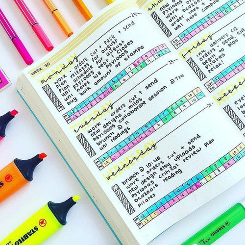 Stabilo Boss Original Chisel Tip Highlighter Red Box of 10
