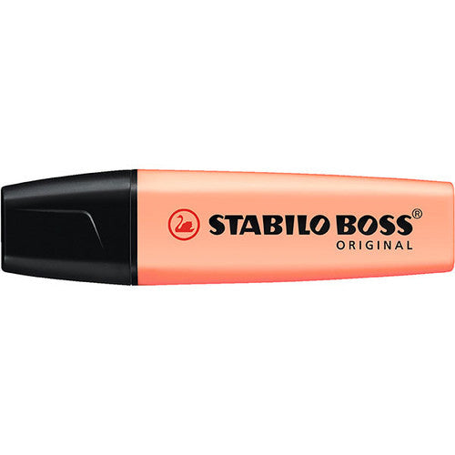 Stabilo Boss Original Pastel Highlighter Creamy Peach Box of 10
