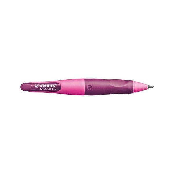 Stabilo EasyErgo 3.15mm Left Hand Mechanical Pencil with Sharpener Pink