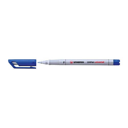 Stabilo OHPen Universal Soluble OHP Pen Fine 0.7mm Wallet of 4 Assorted Colours