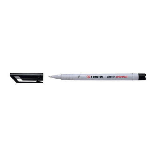 Stabilo OHPen Universal Soluble OHP Pen Fine 0.7mm Wallet of 4 Assorted Colours