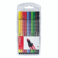 Stabilo Pen 68 Premium Fibre Tip Colouring Pens 1.0mm Assorted Wallet of 10
