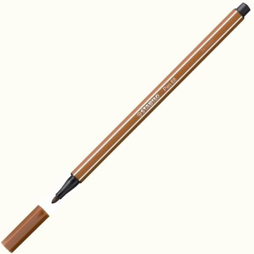 Stabilo Pen 68 Premium Fibre Tip Pen 1.0mm Sanguine Box of 10