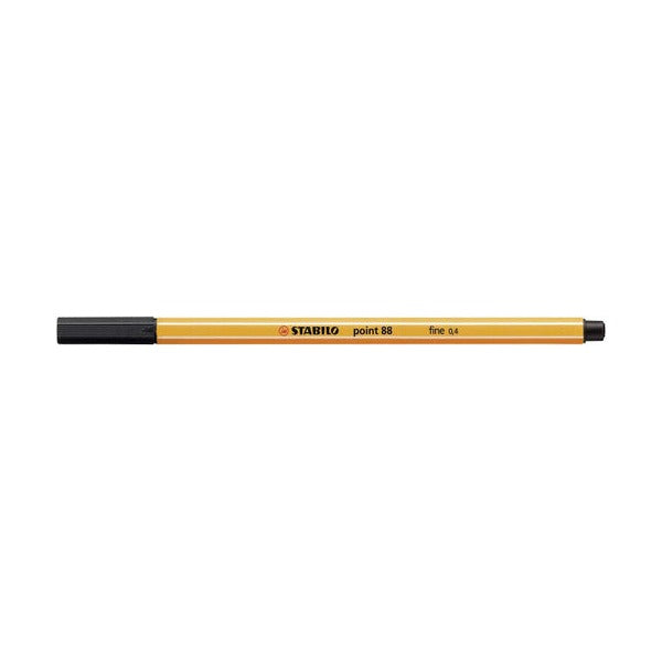 Stabilo Point 88 Fineliner Black Box of 10