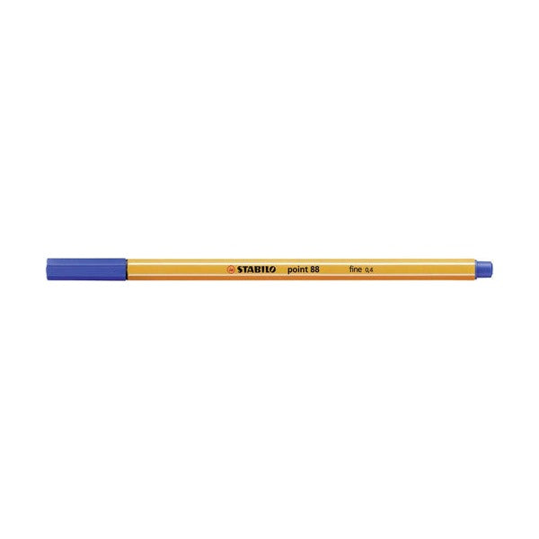 Stabilo Point 88 Fineliner Blue Box of 10