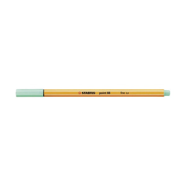 Stabilo Point 88 Fineliner Ice Green Box of 10