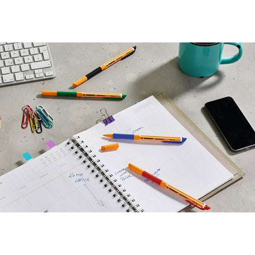 Stabilo Point Visco Rollerball Gel Pen 0.5mm Assorted Wallet of 10