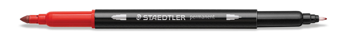 Staedtler Double-Ended Permanent Pens Wallet 18 Assorted 3187 TB18