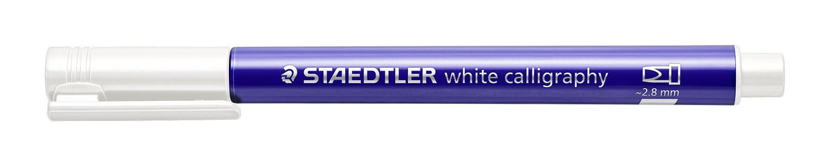 Staedtler Metallic Calligraphy Marker White Box 10 8325-0