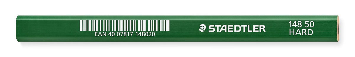 Staedtler Carpenters Pencils Hard 6H Green Box 12 148 50