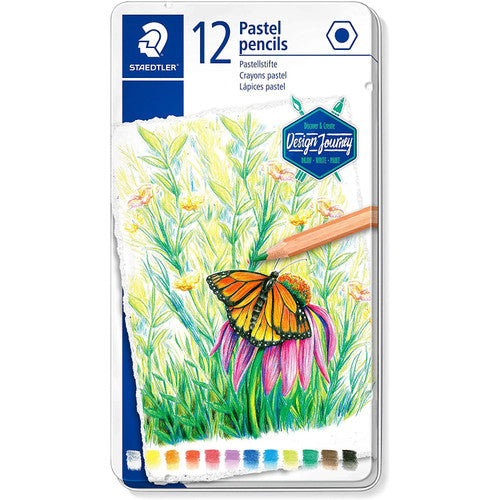 Staedtler Pastel Pencils Assorted Tin 12 146P M12