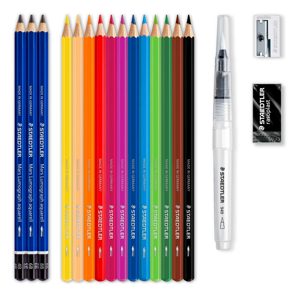 Staedtler Design Journey Mixed Set Watercolour Pencils 61 14610C
