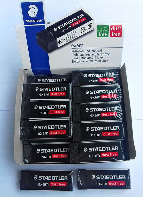 Staedtler Exam Black Eraser 65x23x13mm Box 20 526 E20